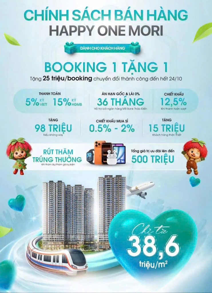 Vay Ngân Hàng Mua Happy One Mori