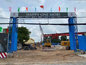 Tiến độ xây dựng Happy One Mori
