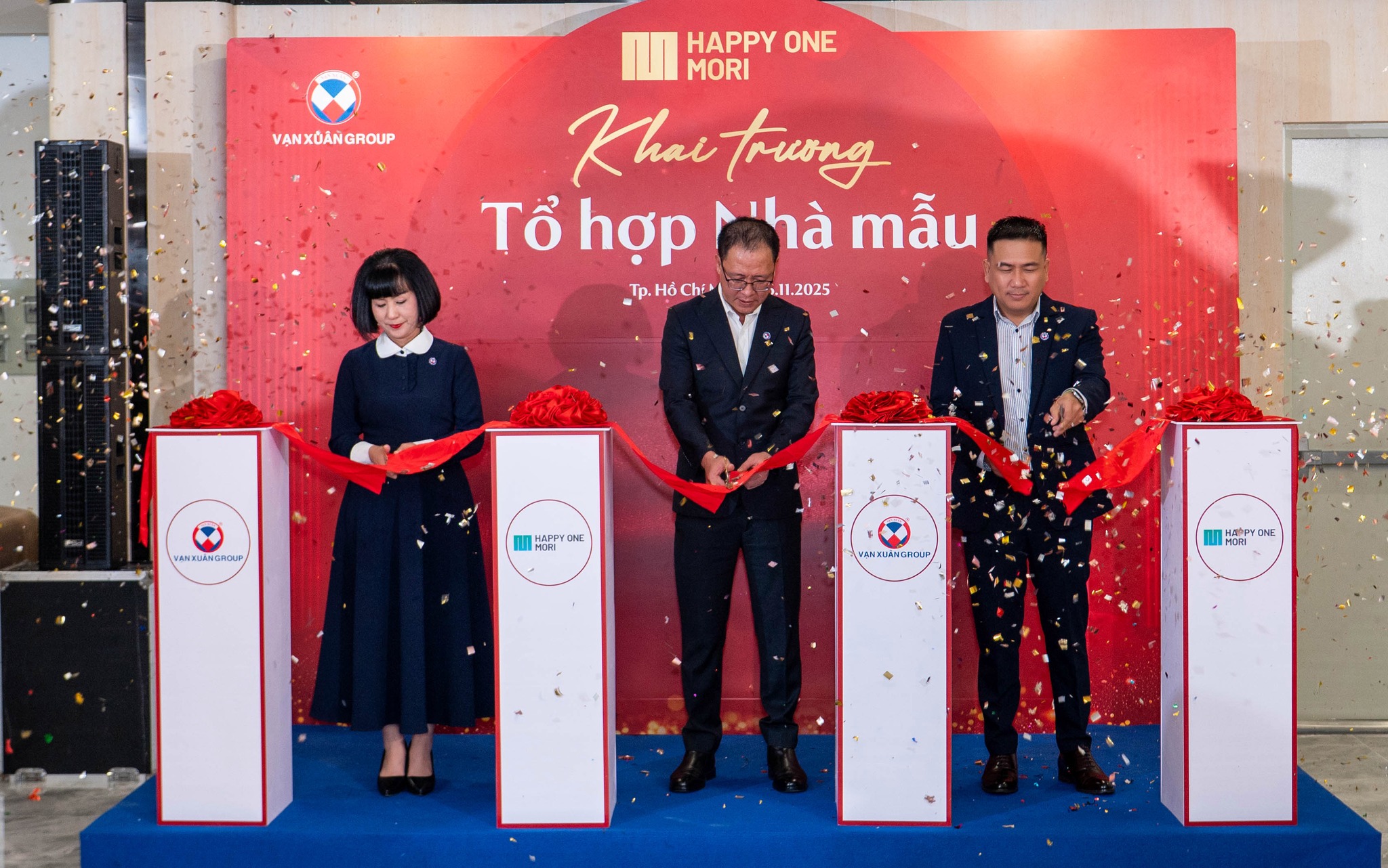 Khai trương nhà mẫu Happy One Mori