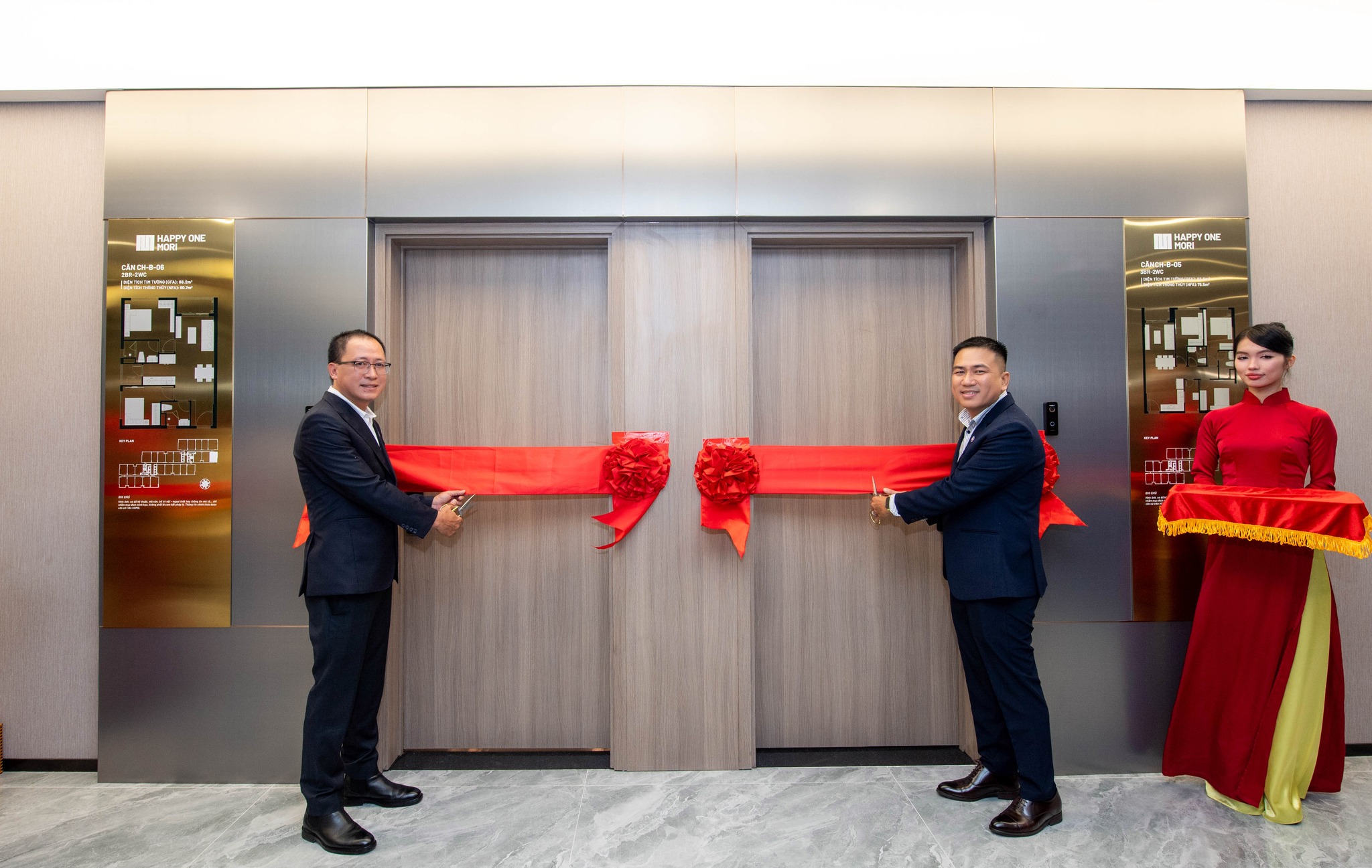 Khai trương nhà mẫu Happy One Mori